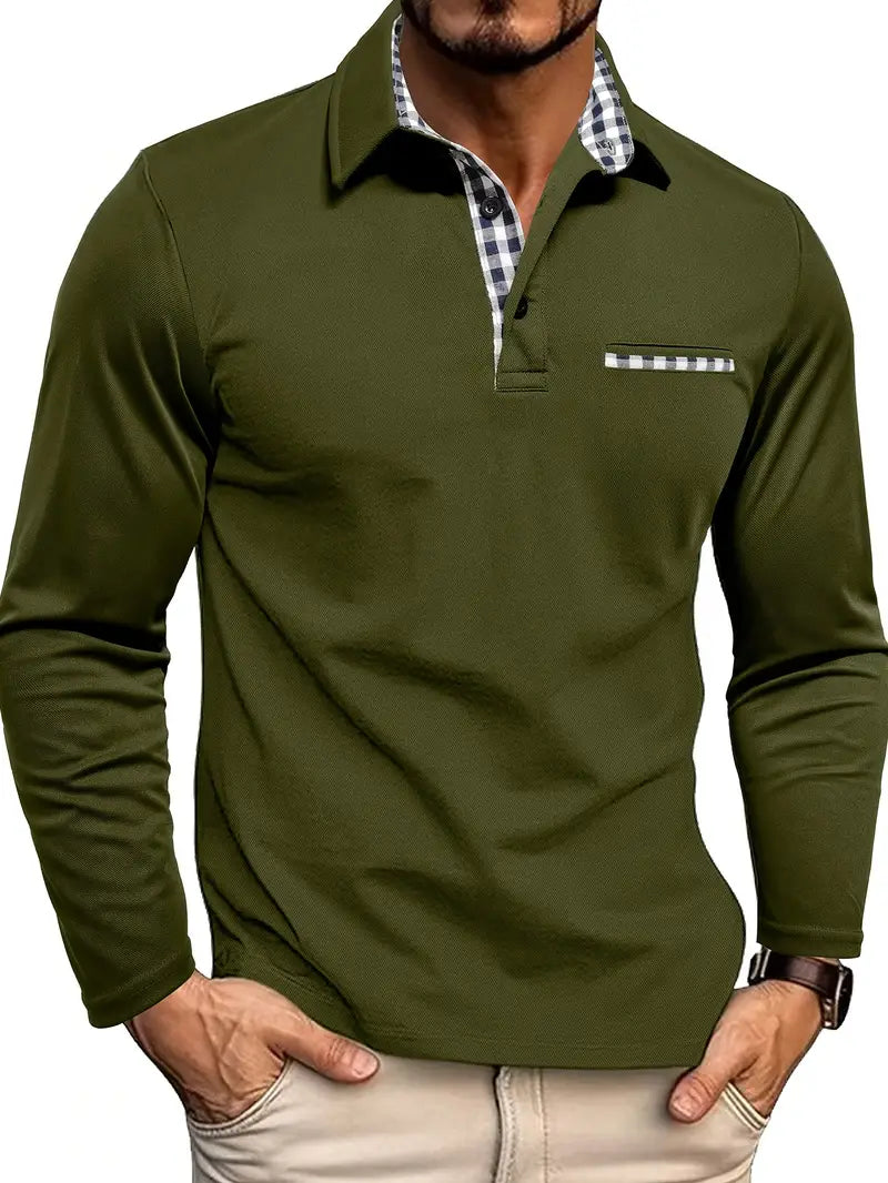 Jakub – Long Sleeve Polo Shirt