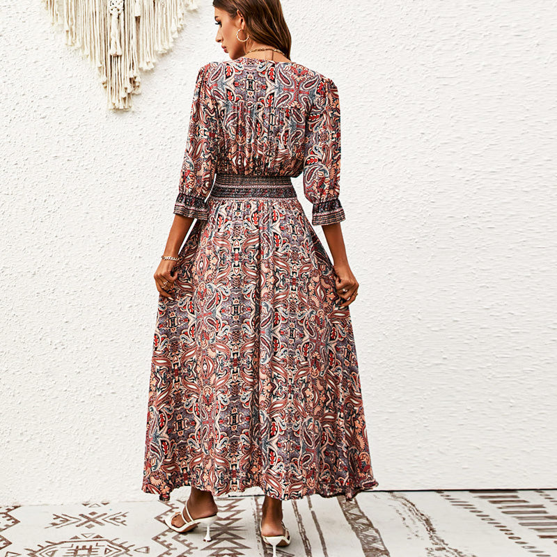 Josiane | Maxi Dress Breeze in Stentøj