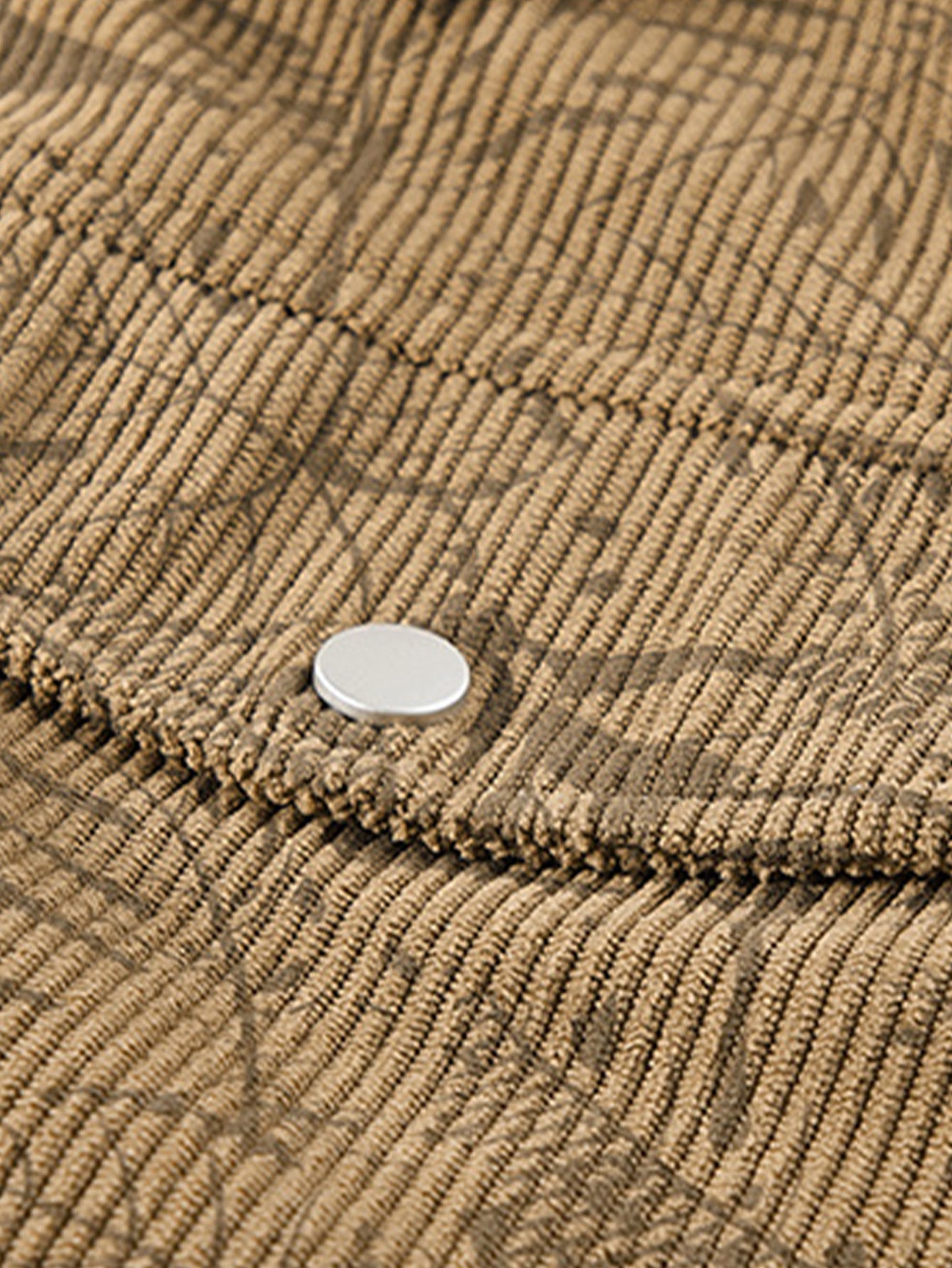 Leaf Embossed Corduroy Jacket