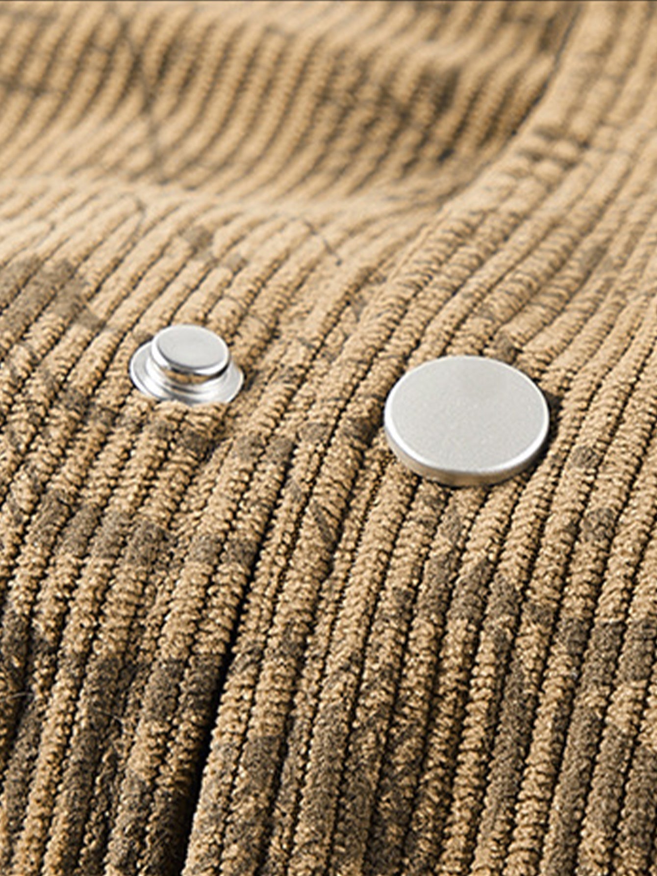 Leaf Embossed Corduroy Jacket