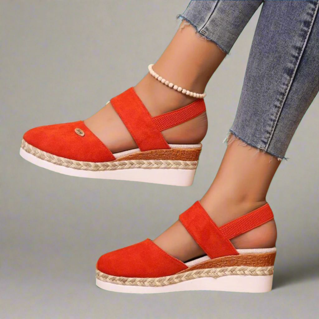 Gerneliese | Elegant orthopedic wedge sandals