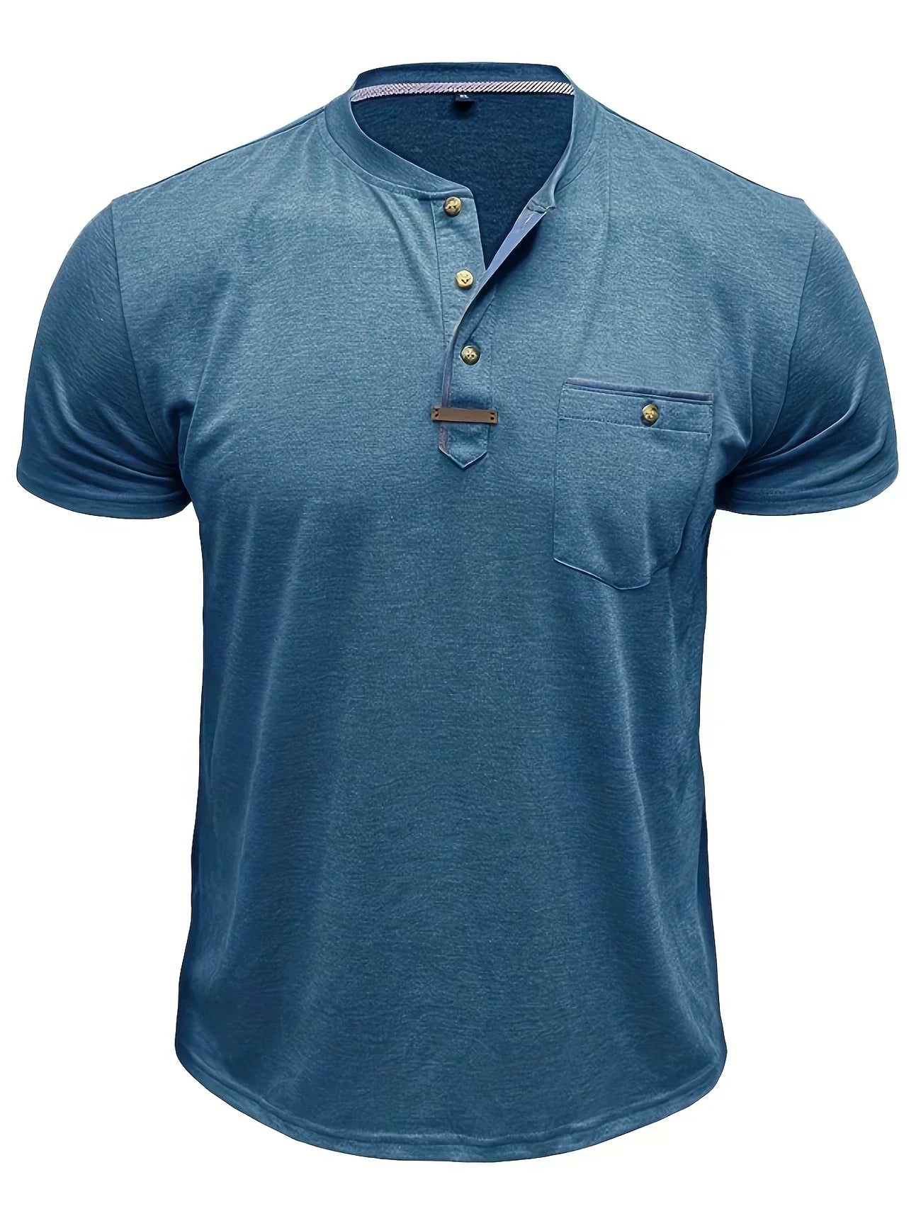Savrani™ | Elegant T-Shirt with Round Neck and Pocket