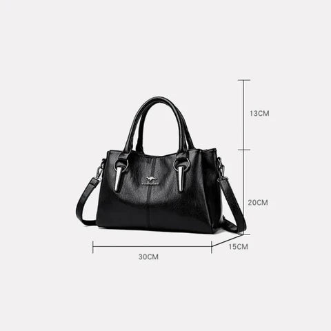 Mary Jane™ | Soft Leather Shoulder Bag