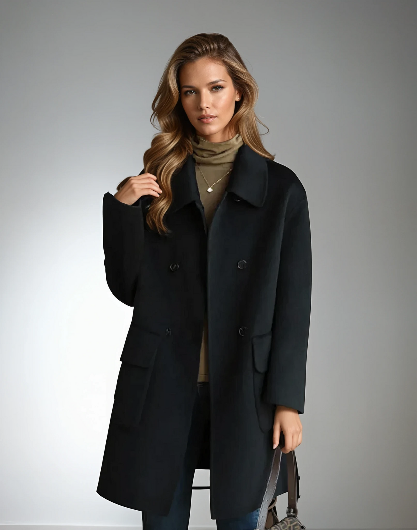 Megan | Merino Wool Overcoat