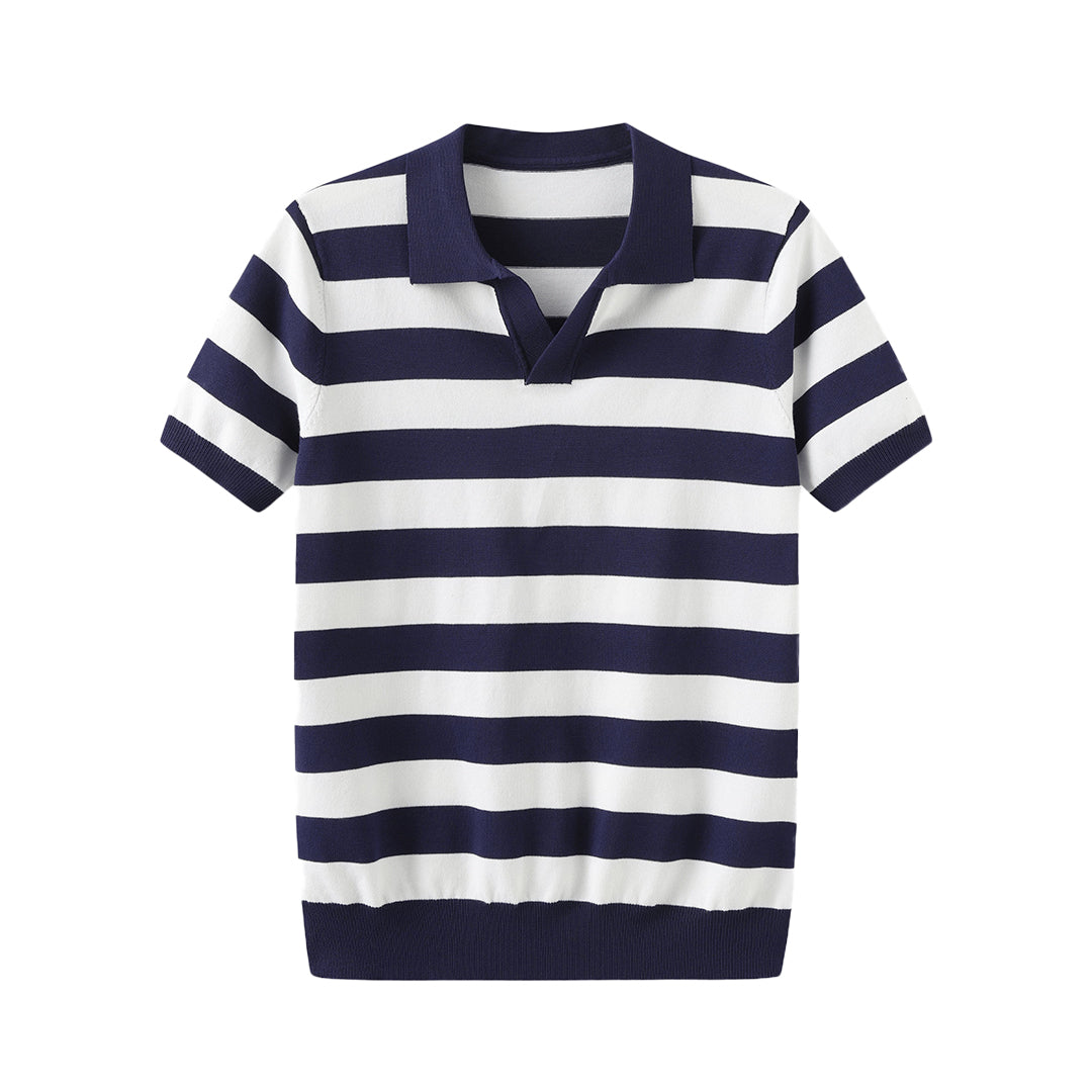 Savrani™ | Striped Polo.