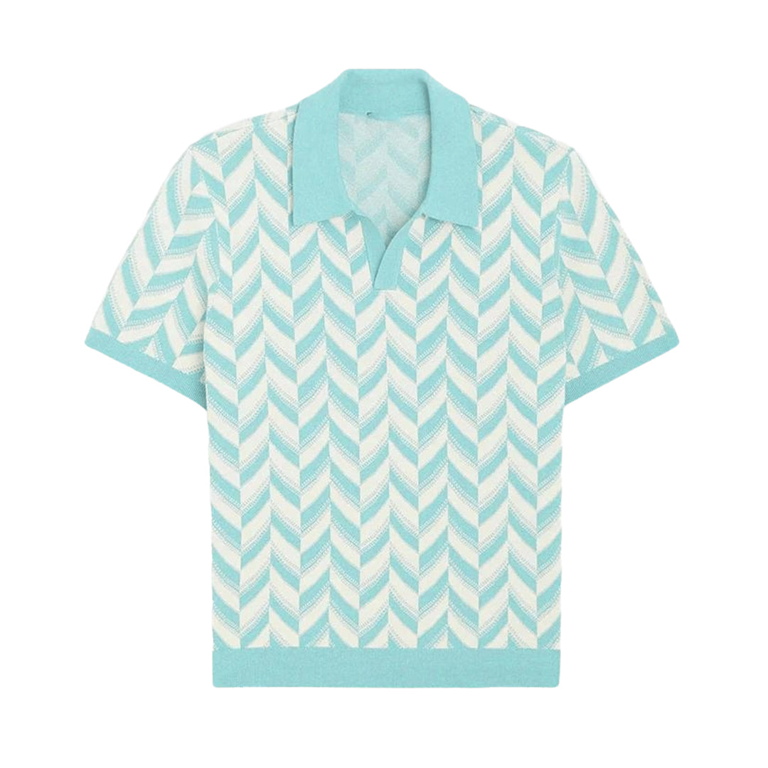 Savrani™ | V-Neck Polo Shirt