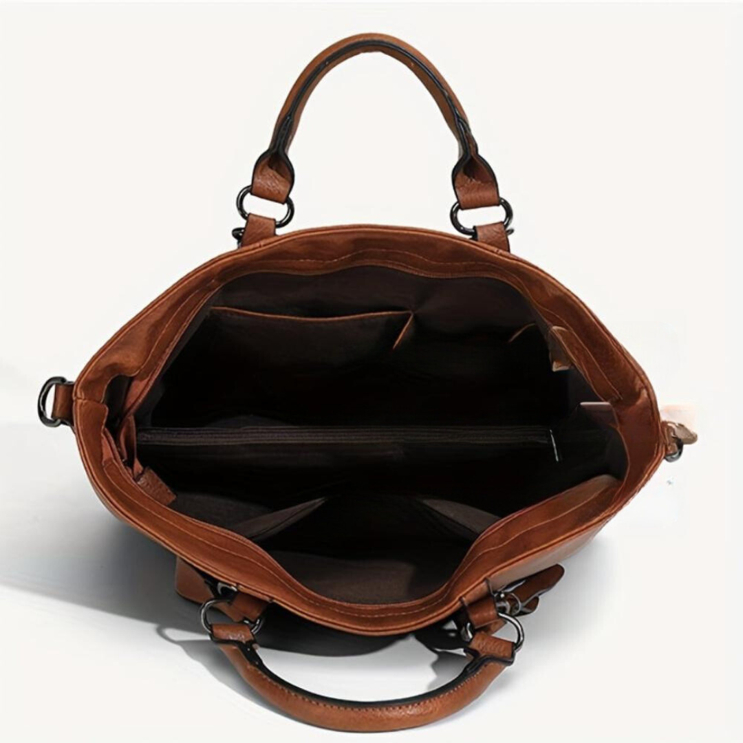 Bianca | Vintage Timeless Shopper Bag with Refined Elegance