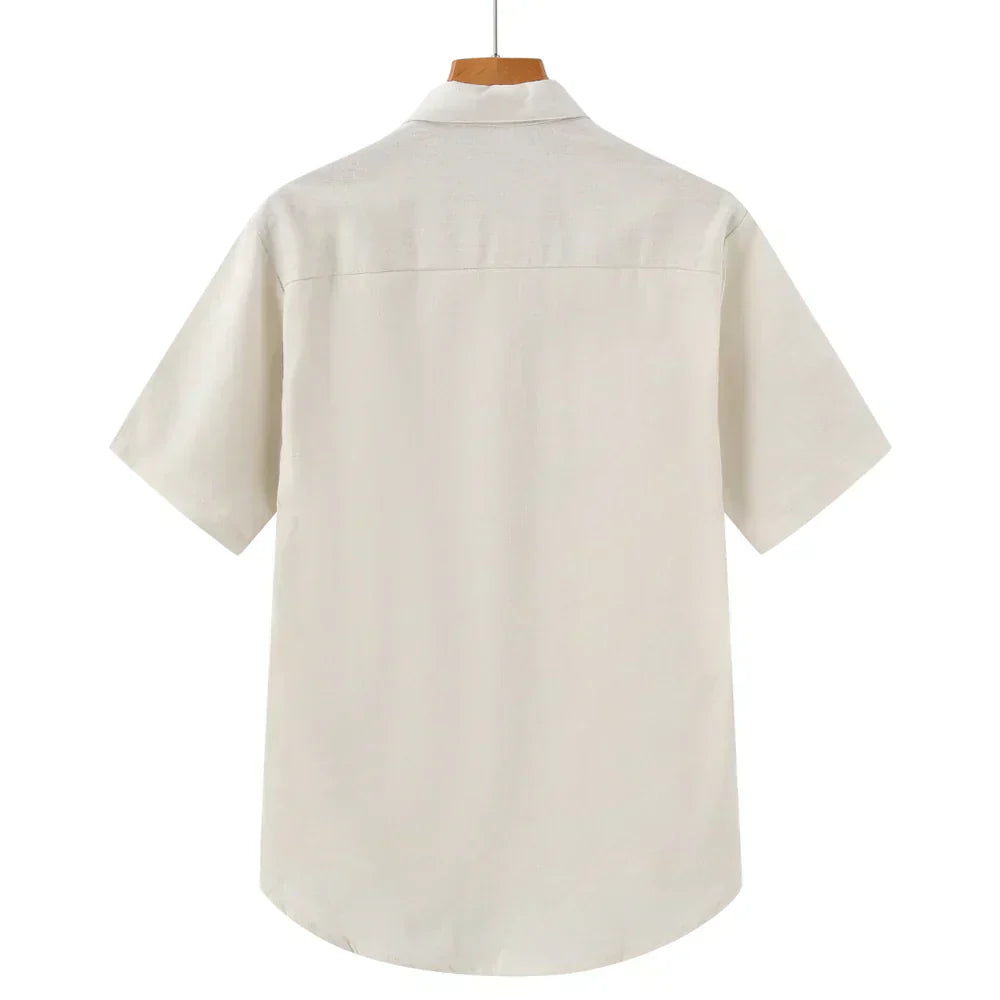 Savrani™ | Linen Polo Shirt
