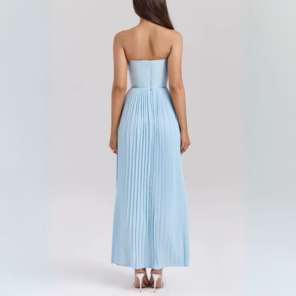 Kalinda | Elegant Pleated Dress