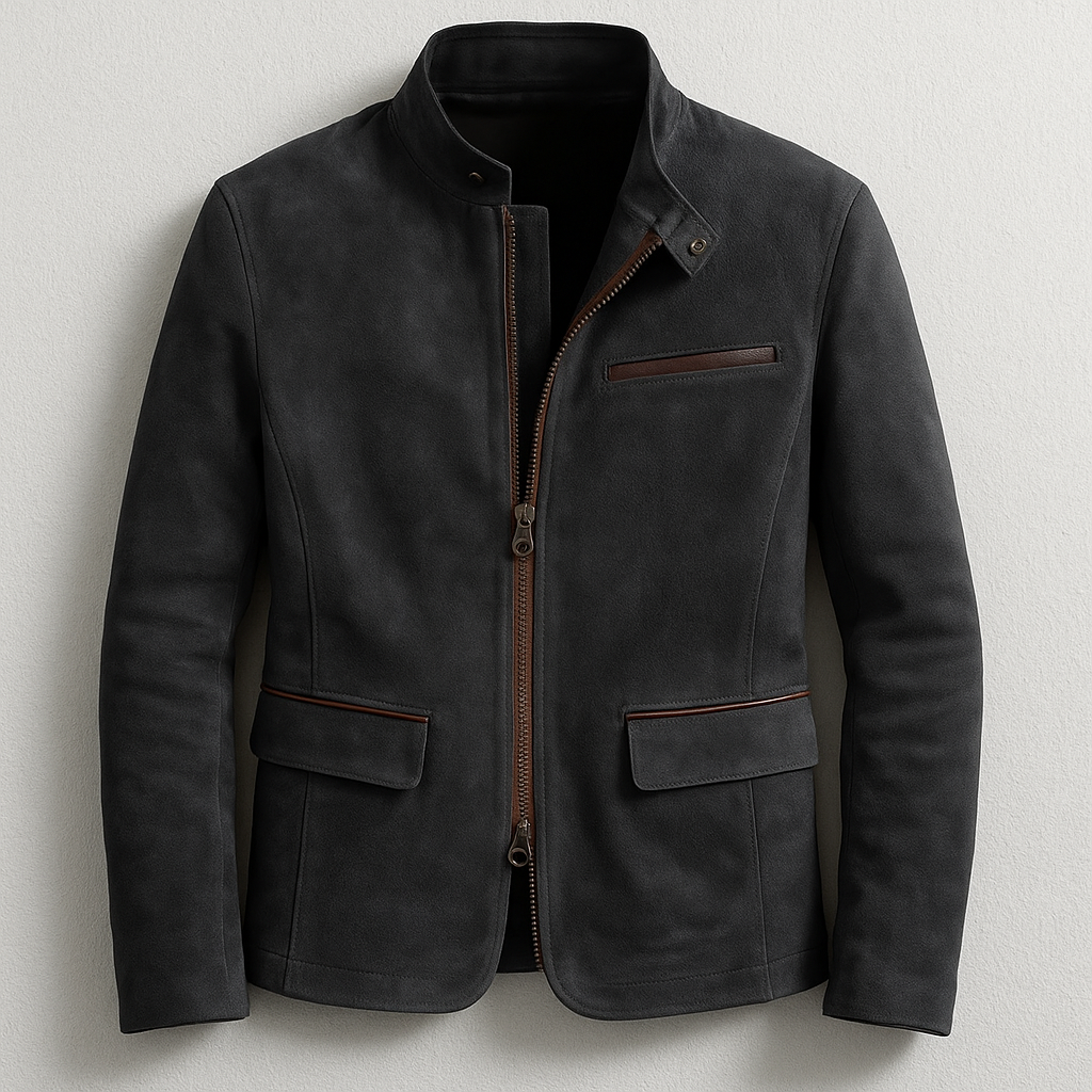 Ravien – Handcrafted Suede Jacket
