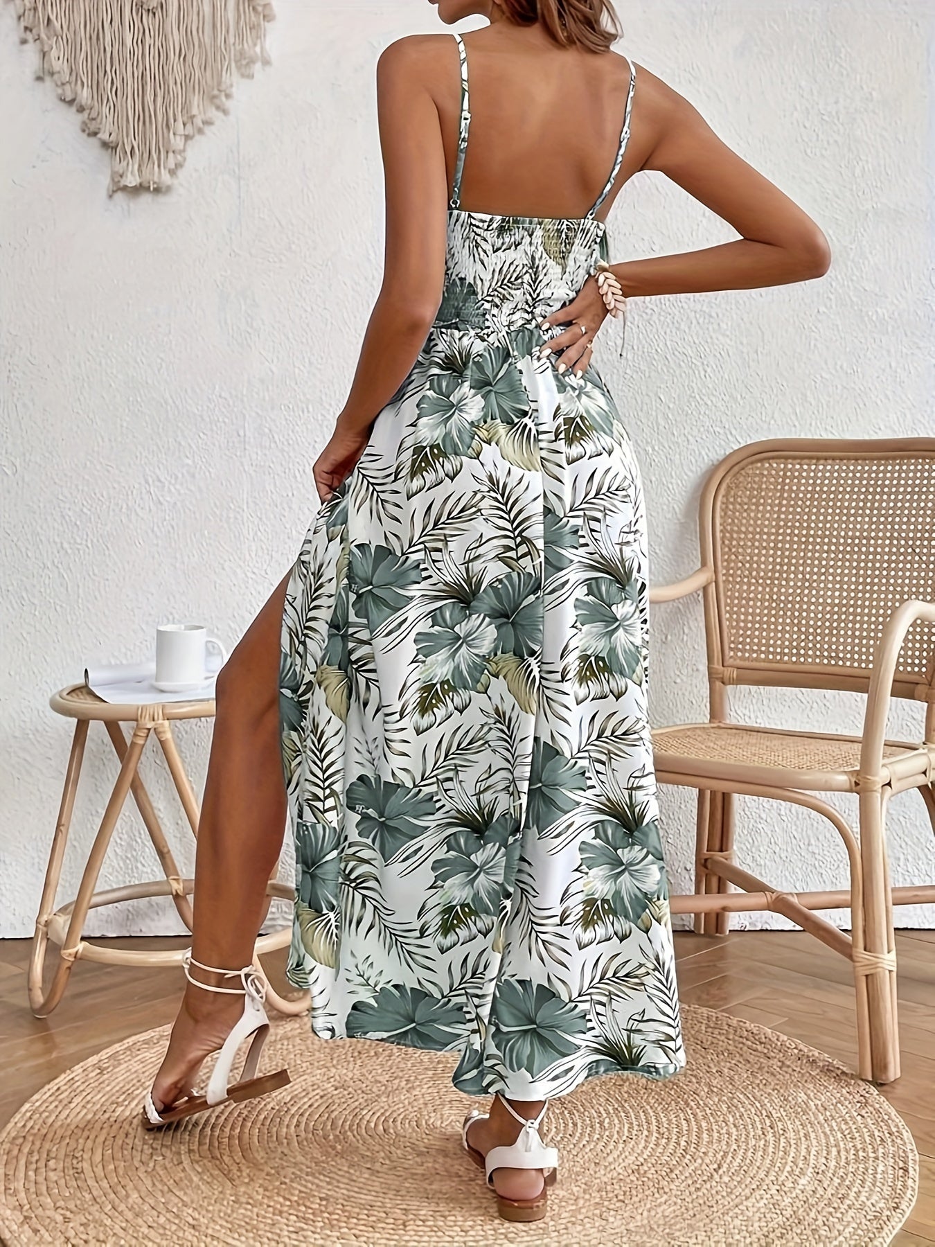 Kalina | Tropical Maxi Dress