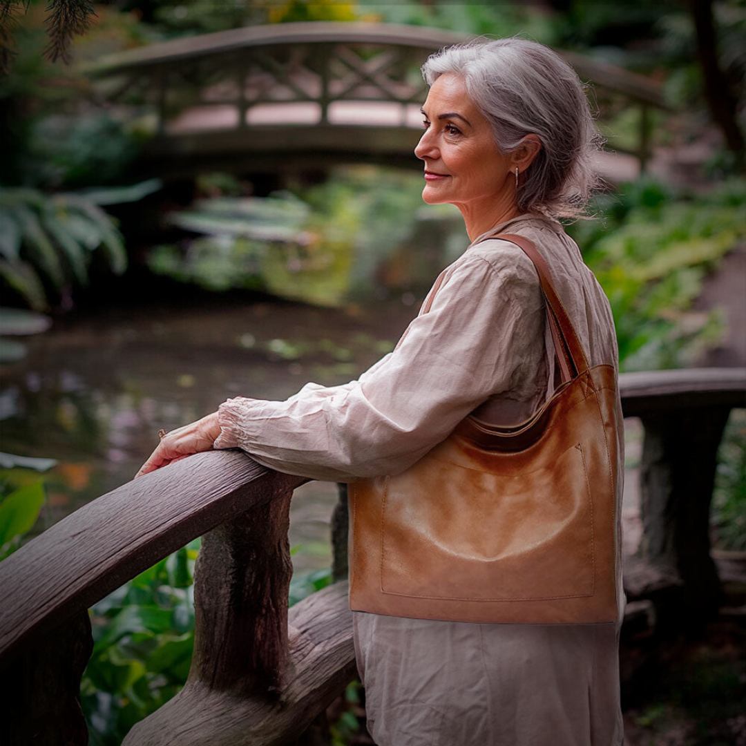 Ringelblume | Squisita Luxury Shoulder Bag Made of Soft Material