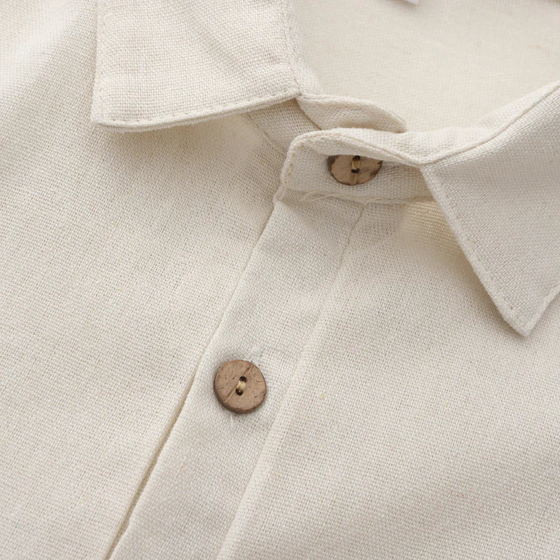 Savrani™ | Linen Polo Shirt