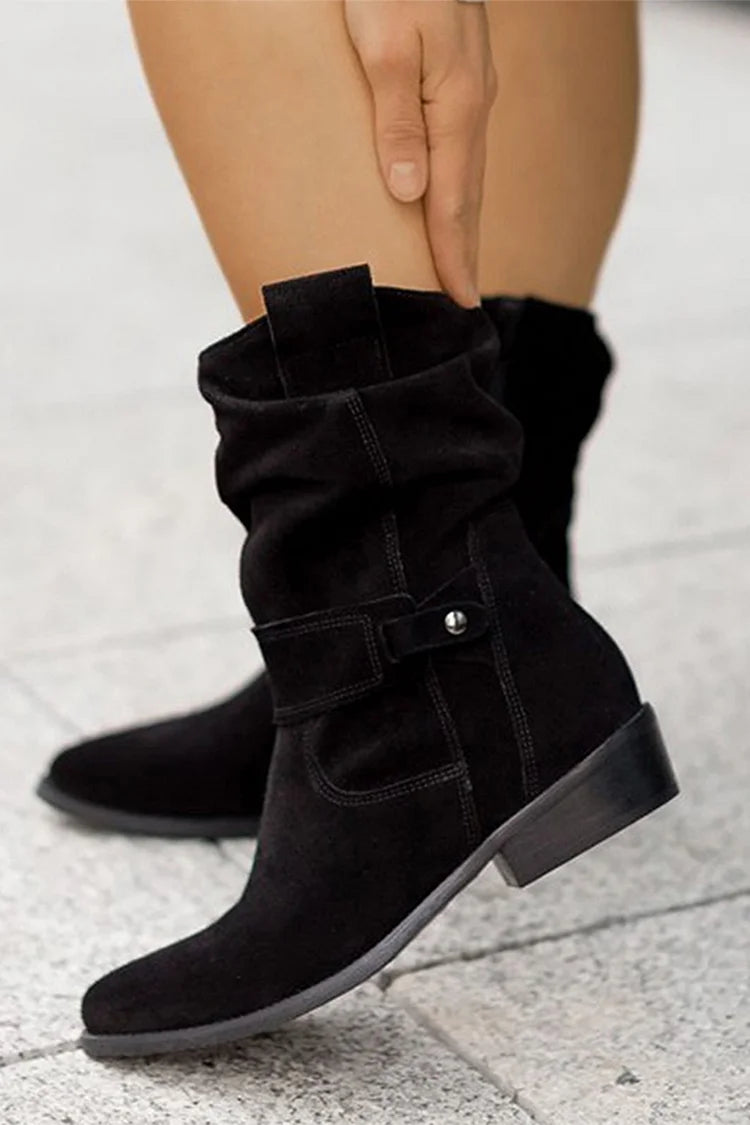Clémence™ | Flexible Suede Ankle Boots