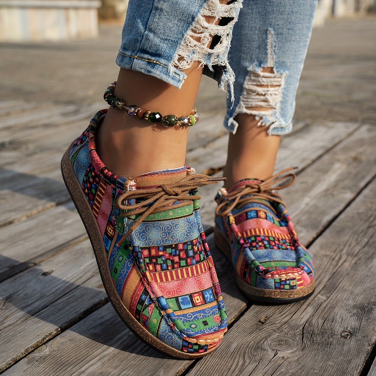 Isla | Colorful Retro Shoes