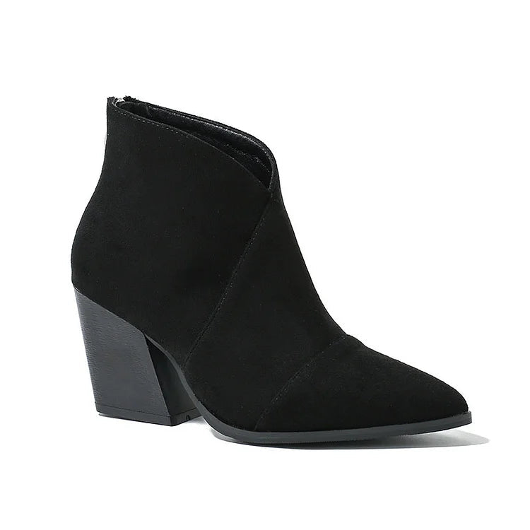 Céline™ | Elegant Suede Ankle Boots