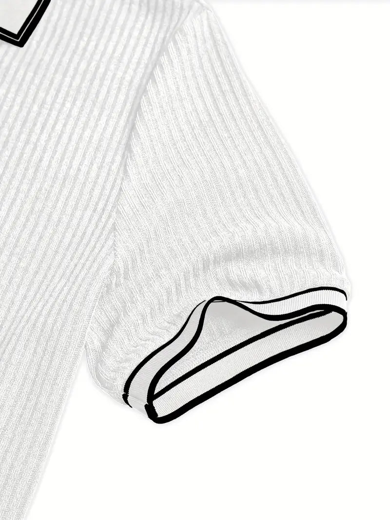 Savrani™ | Elegant Short Sleeve Polo