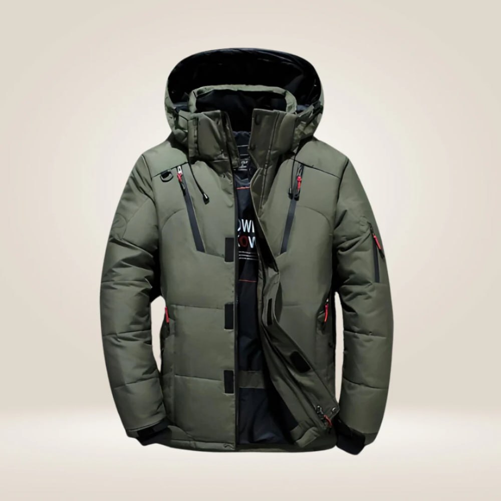 Windproof and Weather-Resistant Down Jacket - Oliver