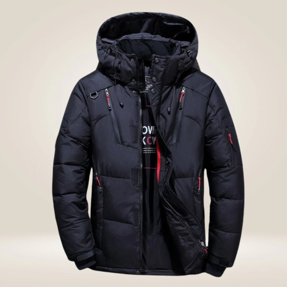 Windproof and Weather-Resistant Down Jacket - Oliver