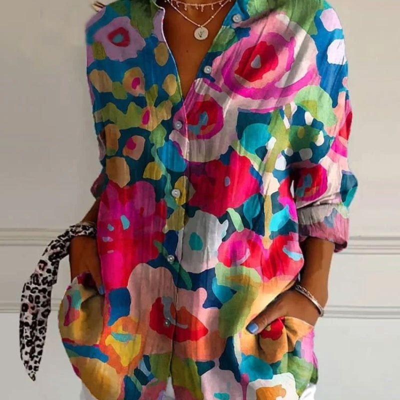 Diane | Elegant Artistic Blouse