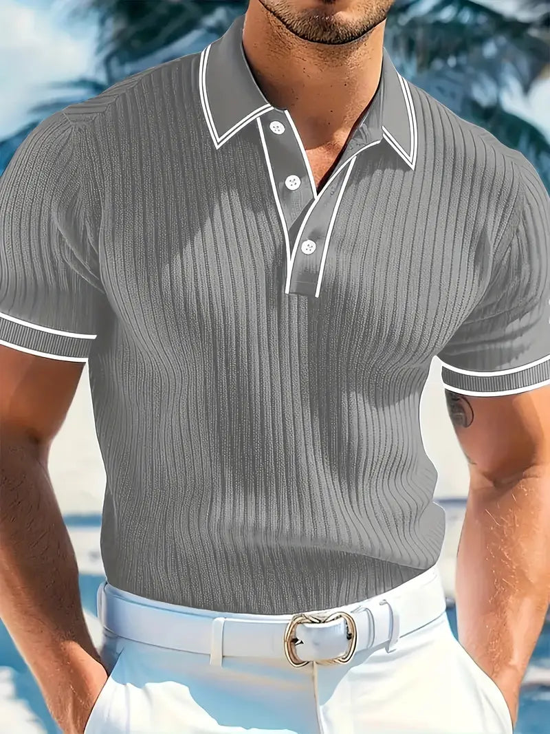 Savrani™ | Elegant Short Sleeve Polo