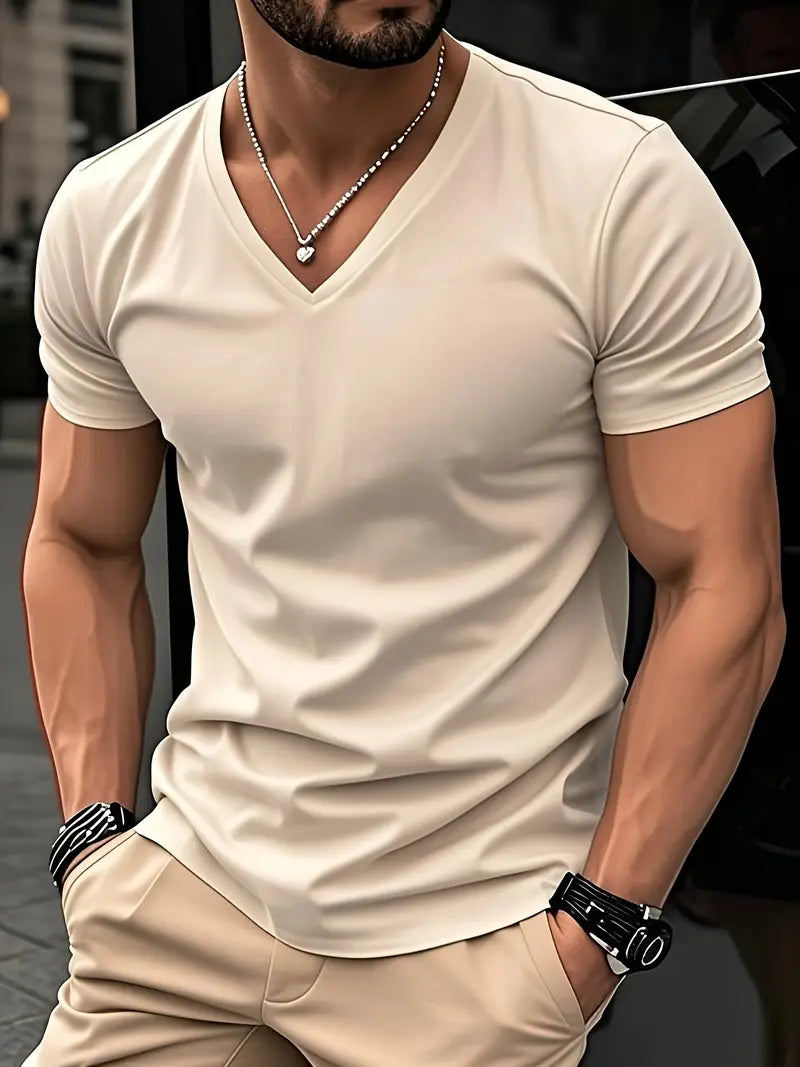 Savrani™ | Elegant Short Sleeve T-Shirt