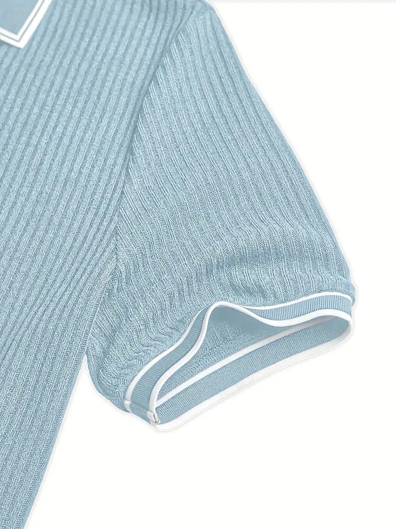 Savrani™ | Elegant Short Sleeve Polo