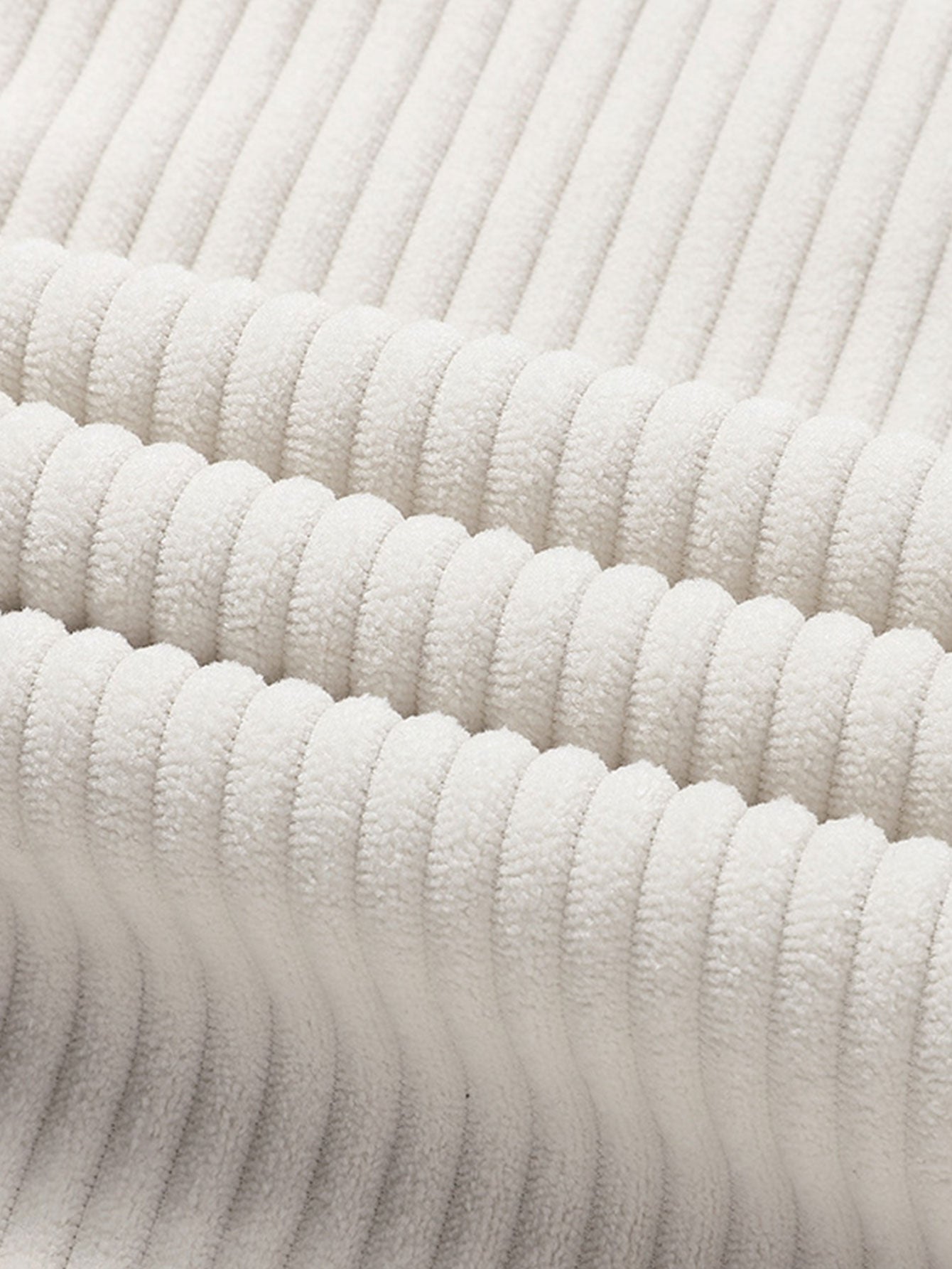 Striped Corduroy Button-Up Shirt