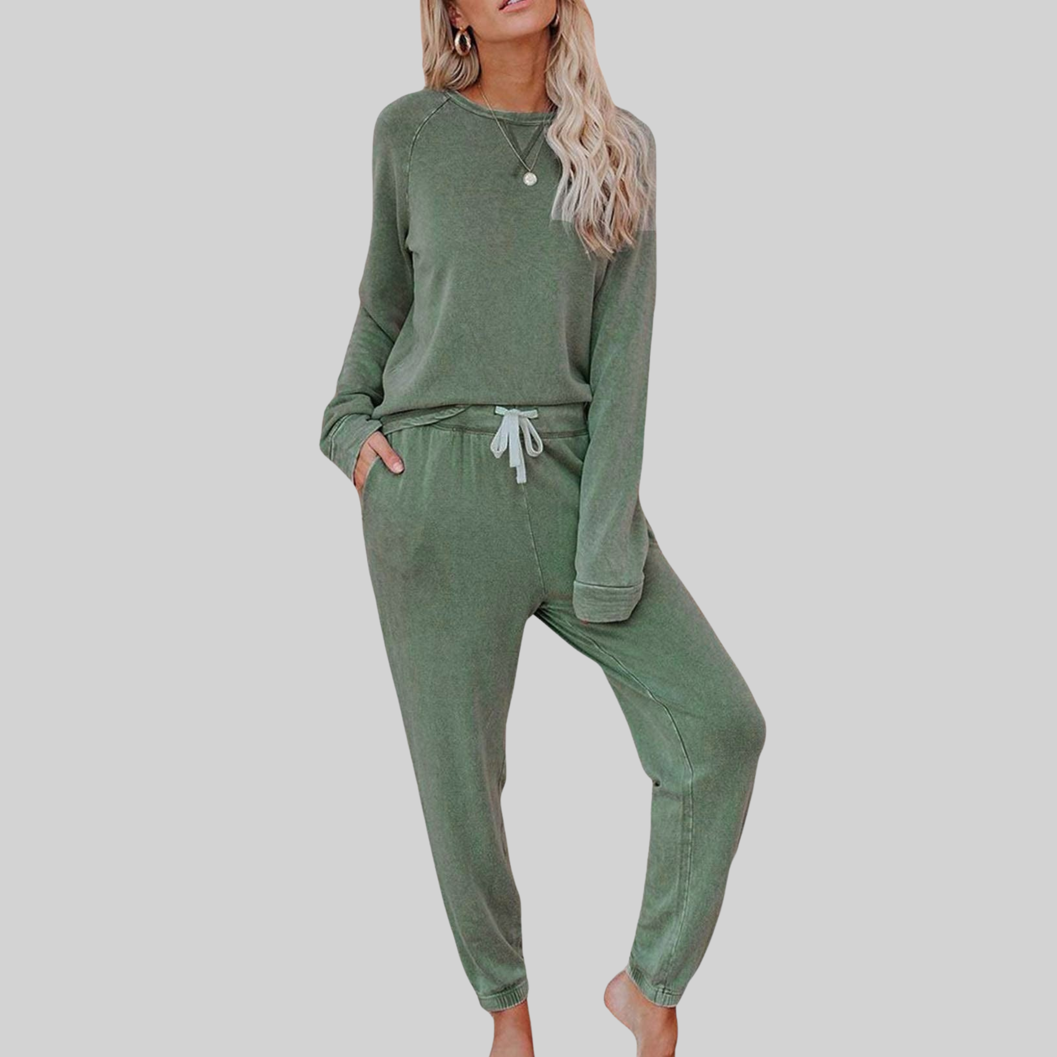 Jocelyn™ - Long Sleeve and Sweatpants Set