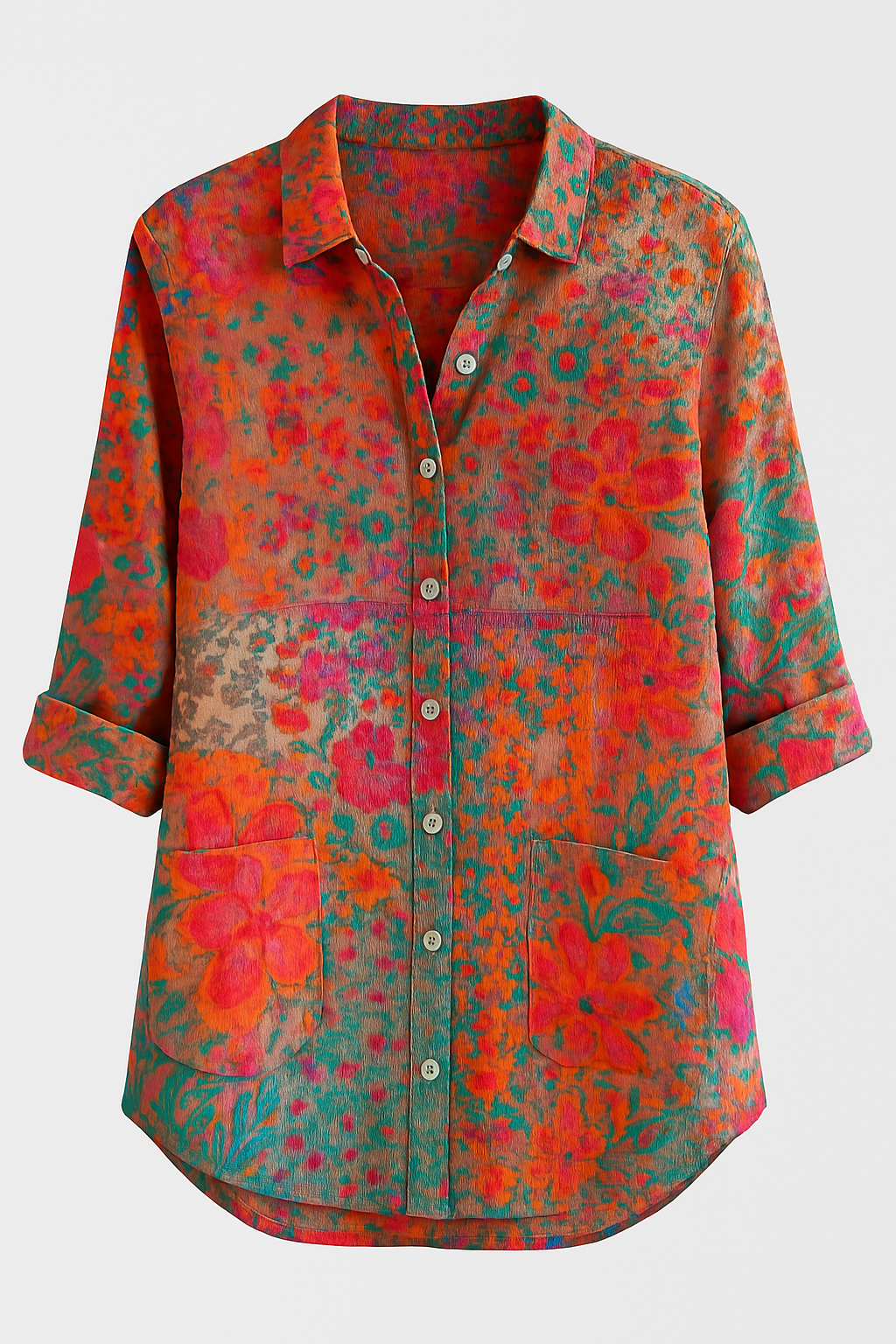 Jasmin | Boho Patchwork Blouse