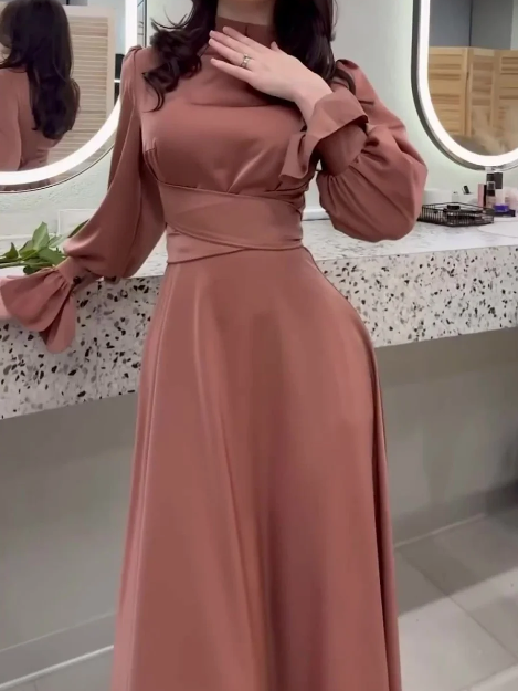 ItalianFrost - Chiffon Maxi Dress