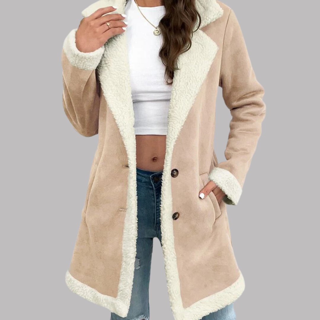Amelia | Sherpa Fur Coat