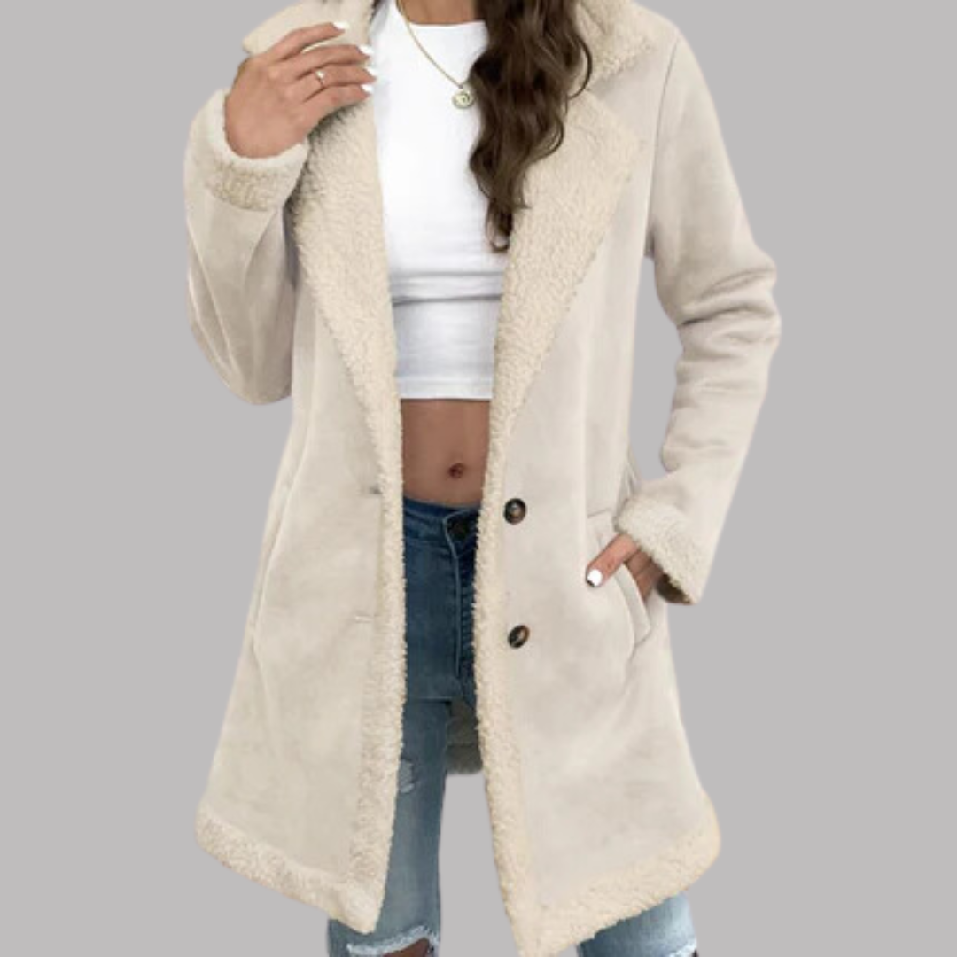 Amelia | Sherpa Fur Coat