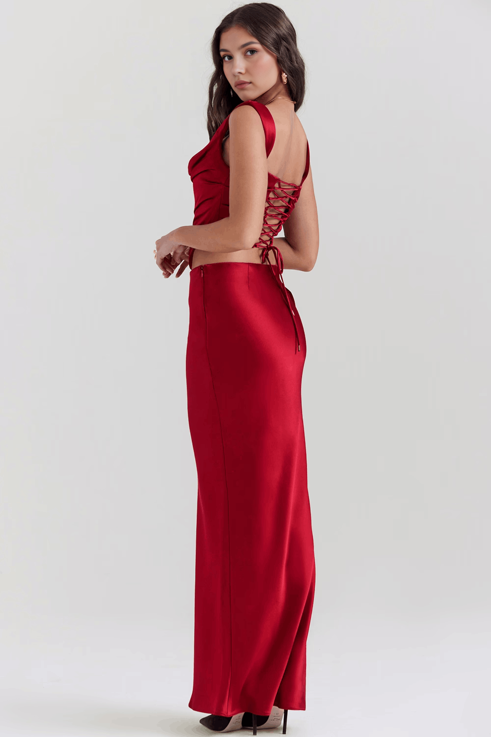 Ivelle | Dress with Cutouts and Slit