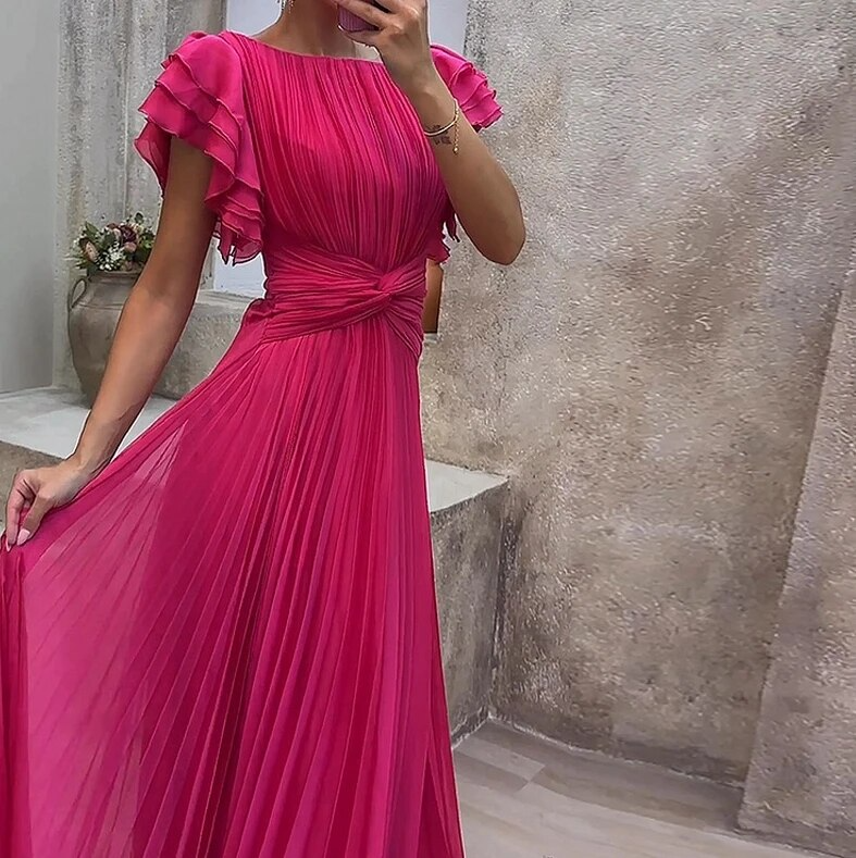 Liese - Elegant Colorful Evening Dress