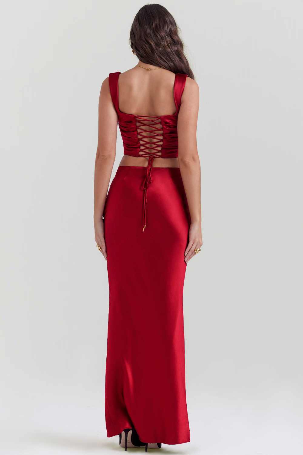 Ivelle | Dress with Cutouts and Slit