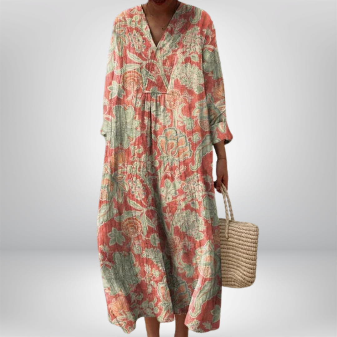 Elin | Vintage Floral Dress