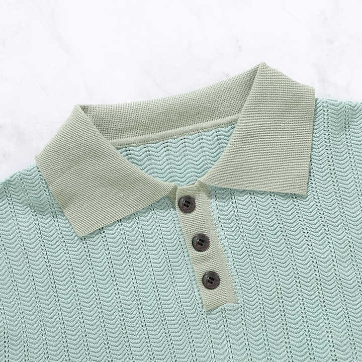 Savrani™ | Knit Polo.