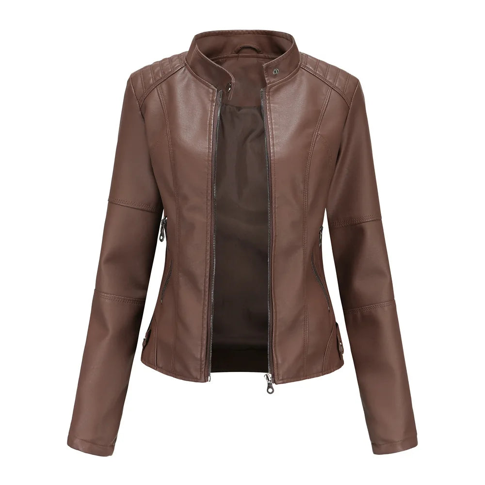 Bellini | Minimalist Leather Jacket