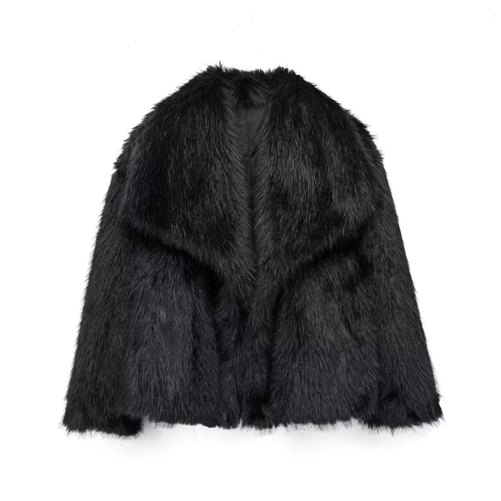 Alena | Elegant Faux Fur Jacket