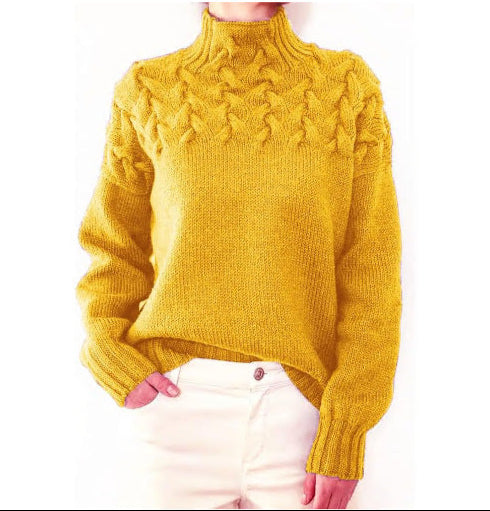 Bridget | Cashmere Feel Turtleneck Sweater