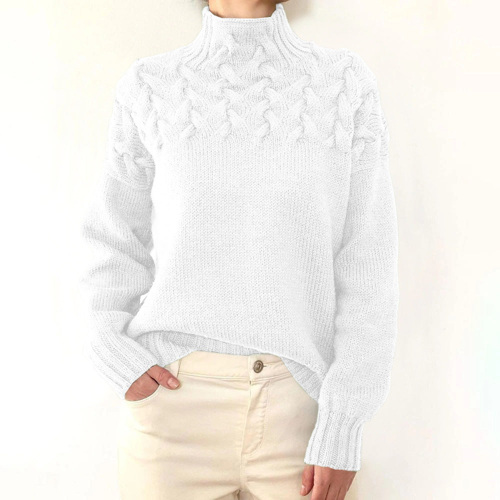 Bridget | Cashmere Feel Turtleneck Sweater