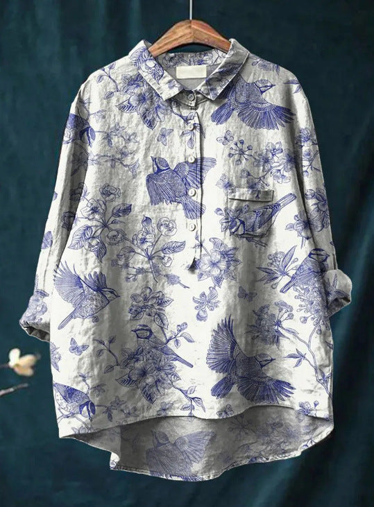 Anita | Classic Floral Shirt