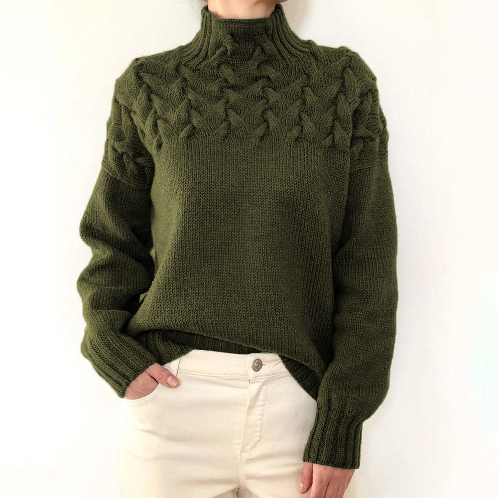Bridget | Cashmere Feel Turtleneck Sweater