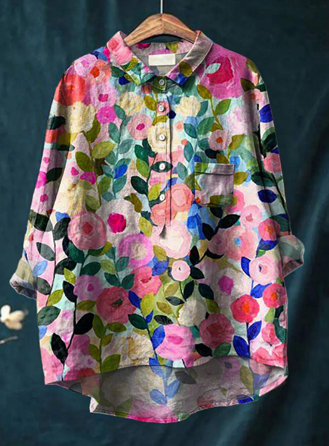 Anita | Classic Floral Shirt