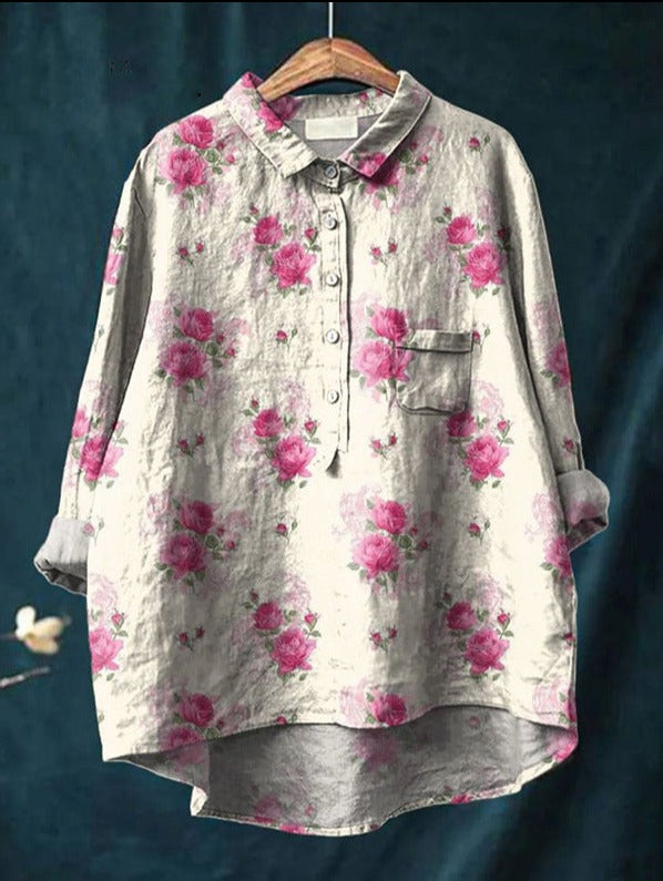 Anita | Classic Floral Shirt