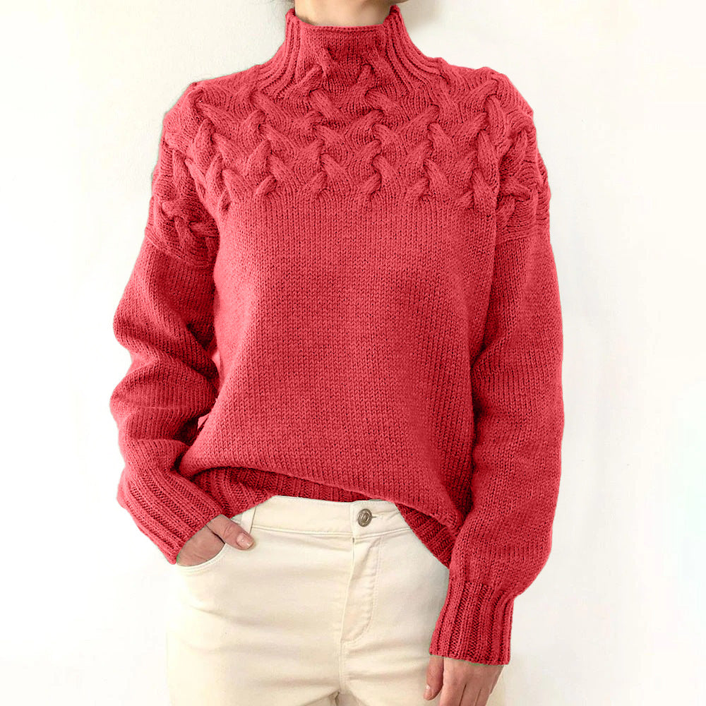 Bridget | Cashmere Feel Turtleneck Sweater