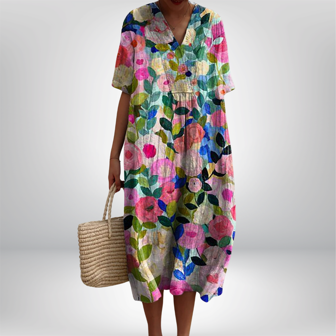 Bente | Vintage Floral Dress