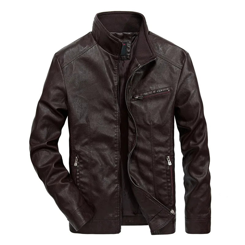 Draylen – Classic Leather Biker Jacket