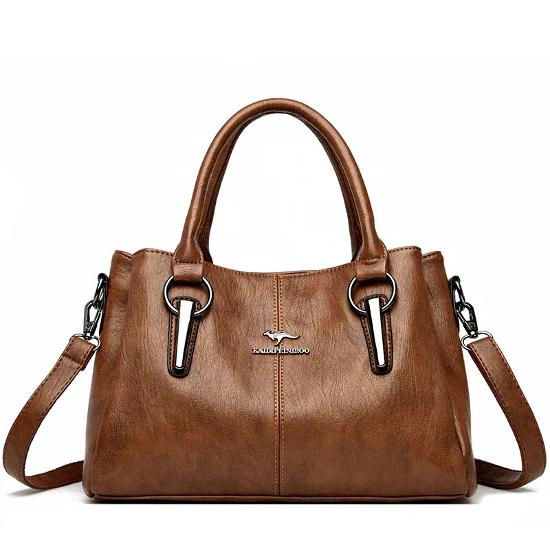 Mary Jane™ | Soft Leather Shoulder Bag